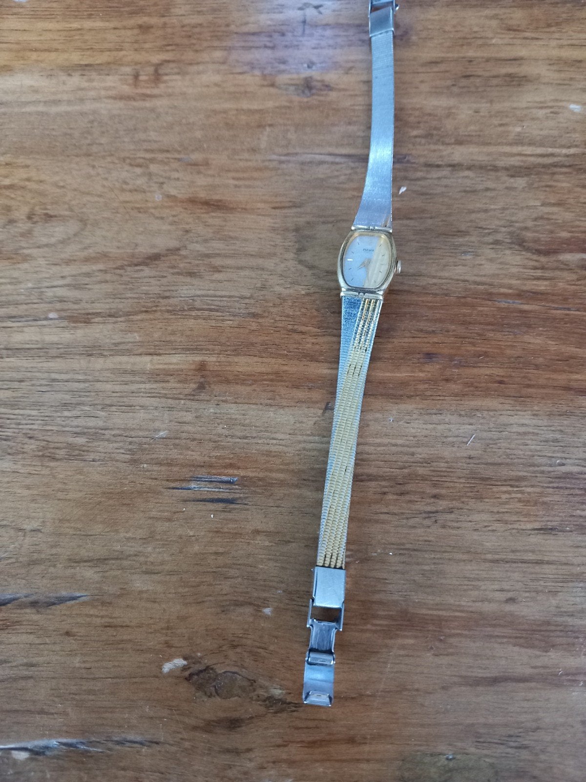 Oude vintage Pulsar - werkend - dames, Verzenden, Gebruikt, Staal, Overige merken