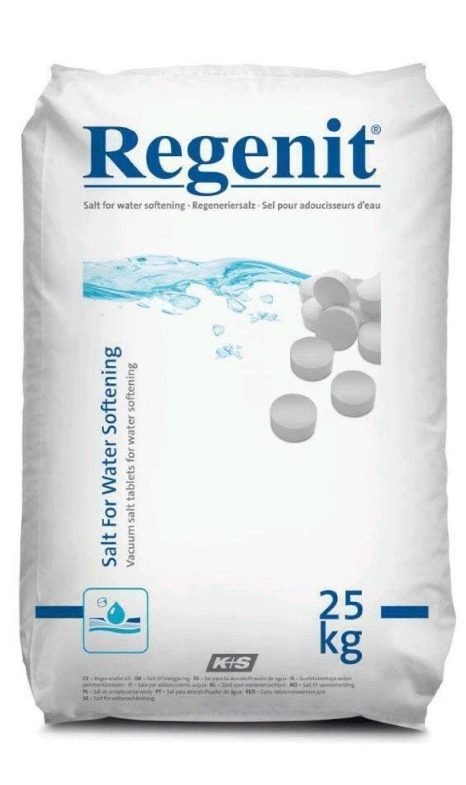 Regenit zouttabletten waterontharder, Ophalen, Nieuw, Waterontharder met zout