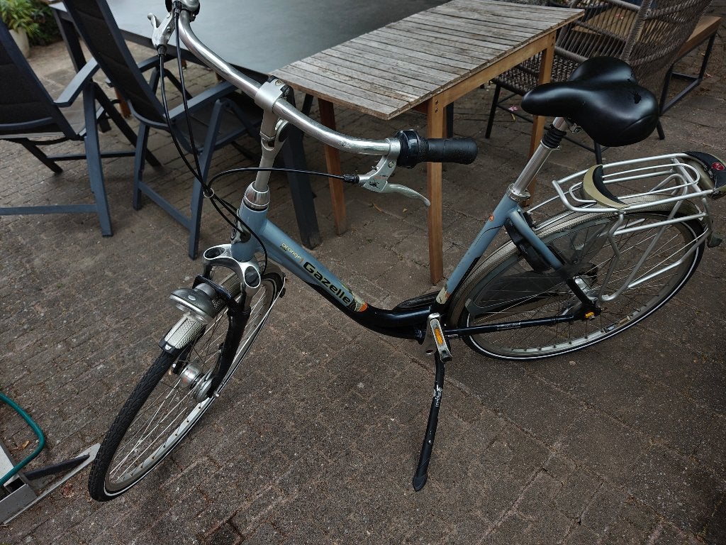 Gazelle dames fiets, Fietsen en Brommers, Fietsen | Dames | Damesfietsen, Ophalen, Gebruikt, Versnellingen, 50 tot 53 cm