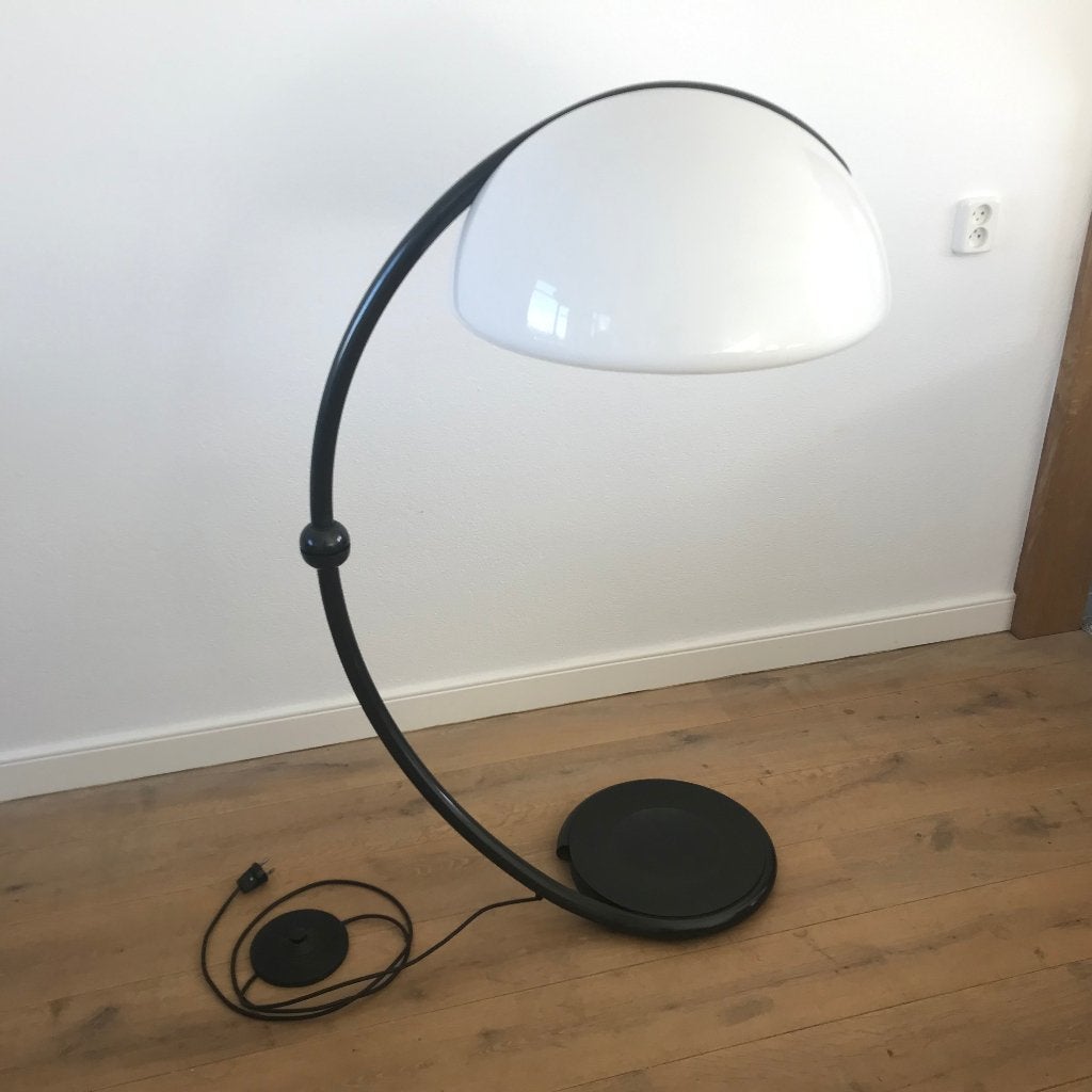 Elio Martinelli Luce Serpente 2131 design vloerlamp lamp, Ophalen of Verzenden, Zo goed als nieuw, Nvt, 150 tot 200 cm