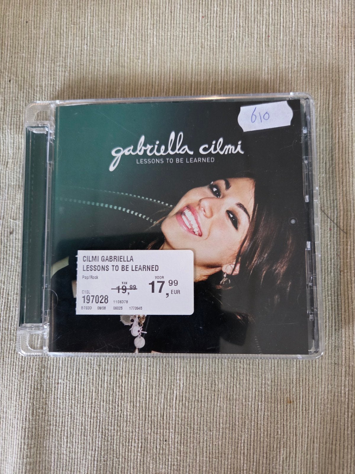 Gabriella Cilmi - Lessons to be Learned CD Pop/Rock, Ophalen of Verzenden, Gebruikt, Pop, Album