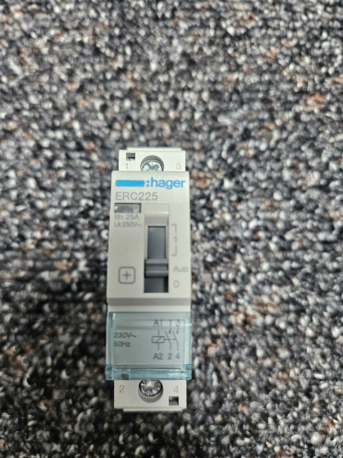 Hager magneetschakelaar 230V 25A 2 maak en 0 verbreek, Ophalen of Verzenden, Overige typen