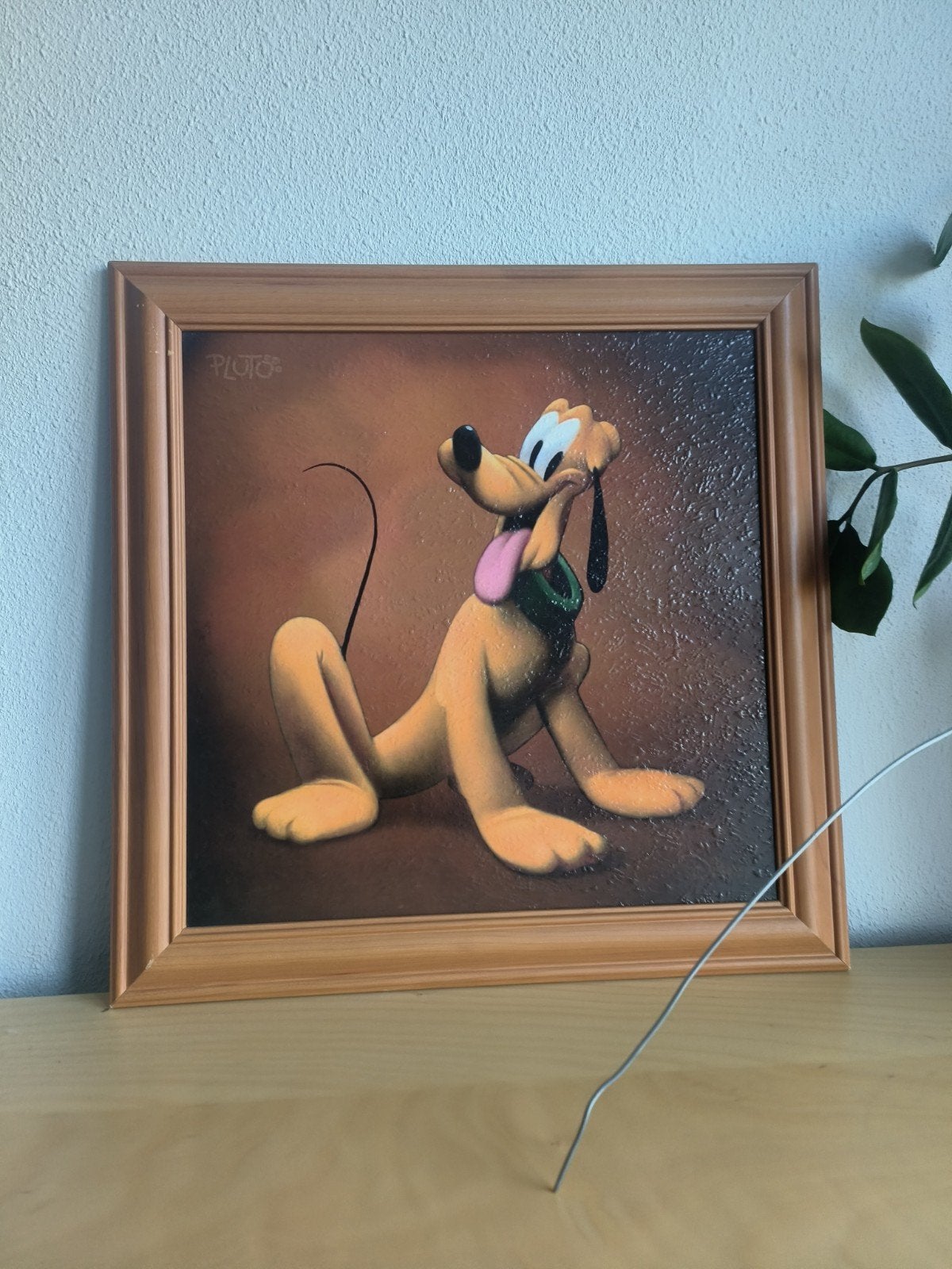 Pluto portret - Zo goed als nieuw, Ophalen of Verzenden