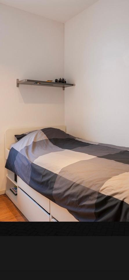 Leuk bed met veel opbergplek, Ophalen, Eenpersoons, Wit, Hout