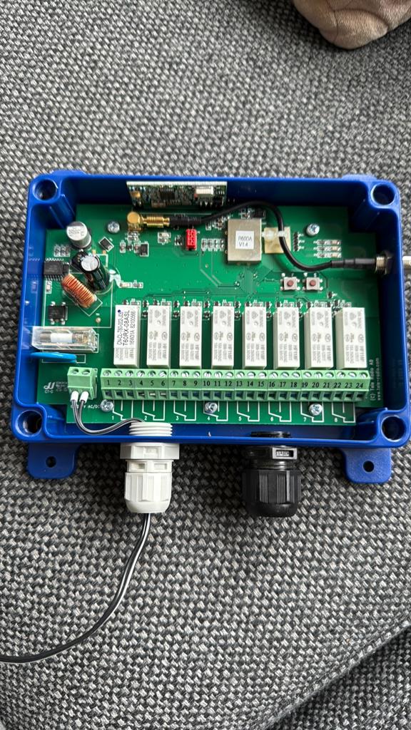 Tele Radio T60RX-08ASL 8 kanaals relais ontvanger, Ophalen of Verzenden, Ontvanger