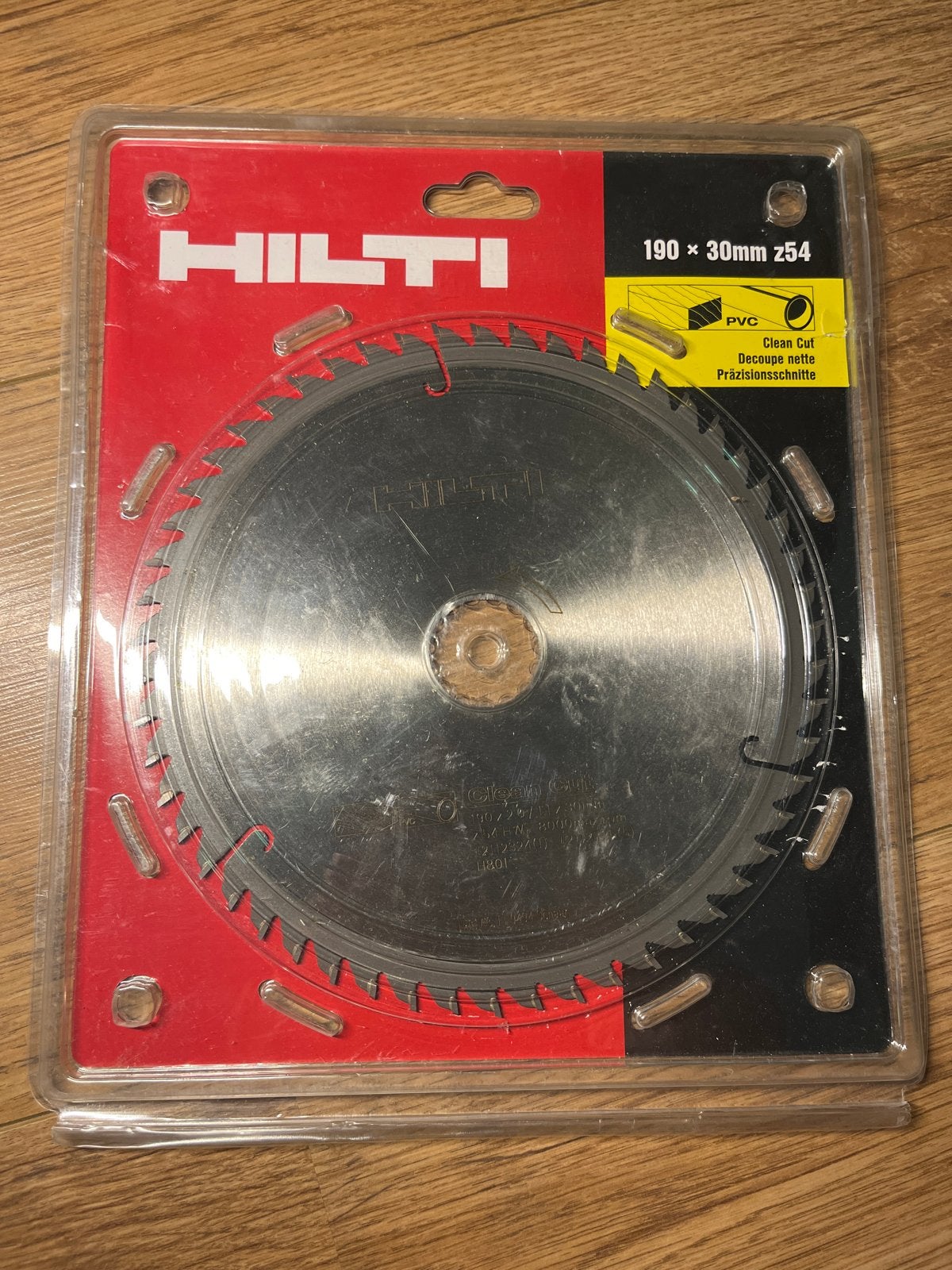 Hilti Cirkelzaagblad SCB WS CC 190x30 z54, Doe-het-zelf en Verbouw, Ophalen of Verzenden, Nieuw, Cirkelzaag