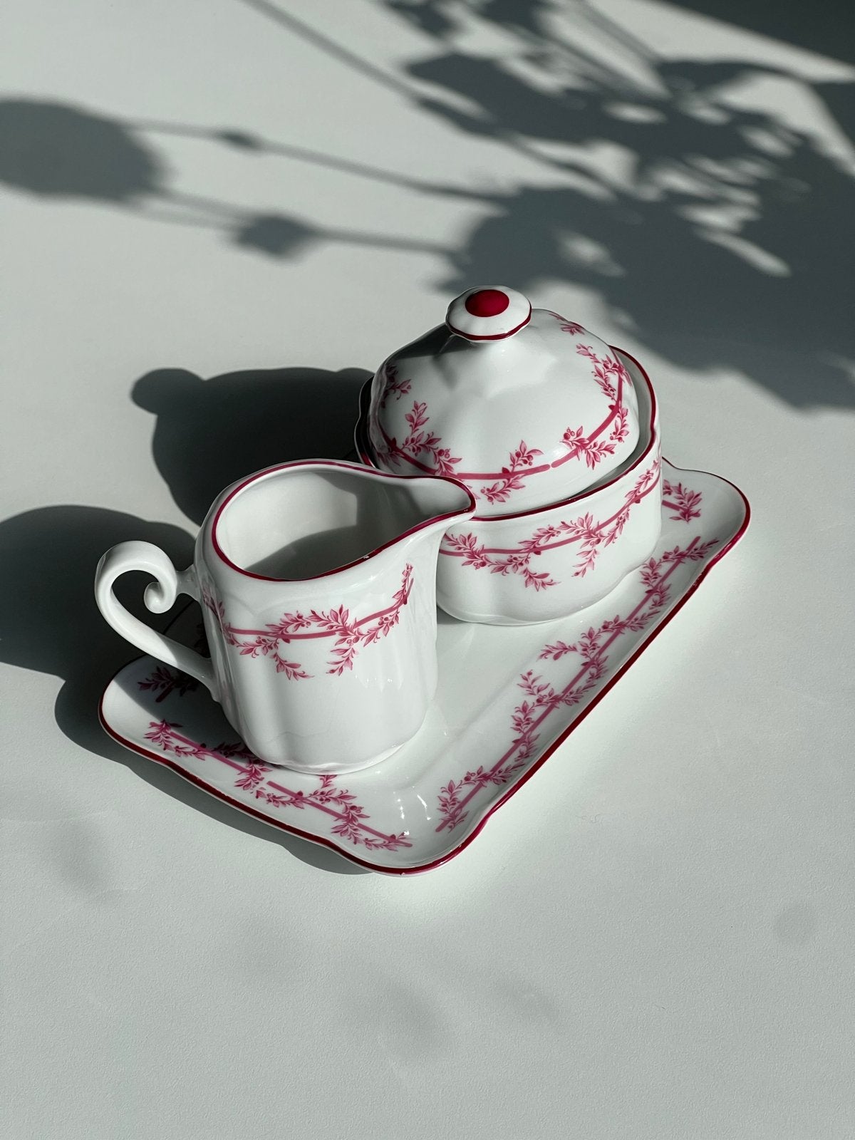 Vintage porseleinen set Gloria Bavaria (West-Duitsland), Antiek en Kunst, Ophalen of Verzenden