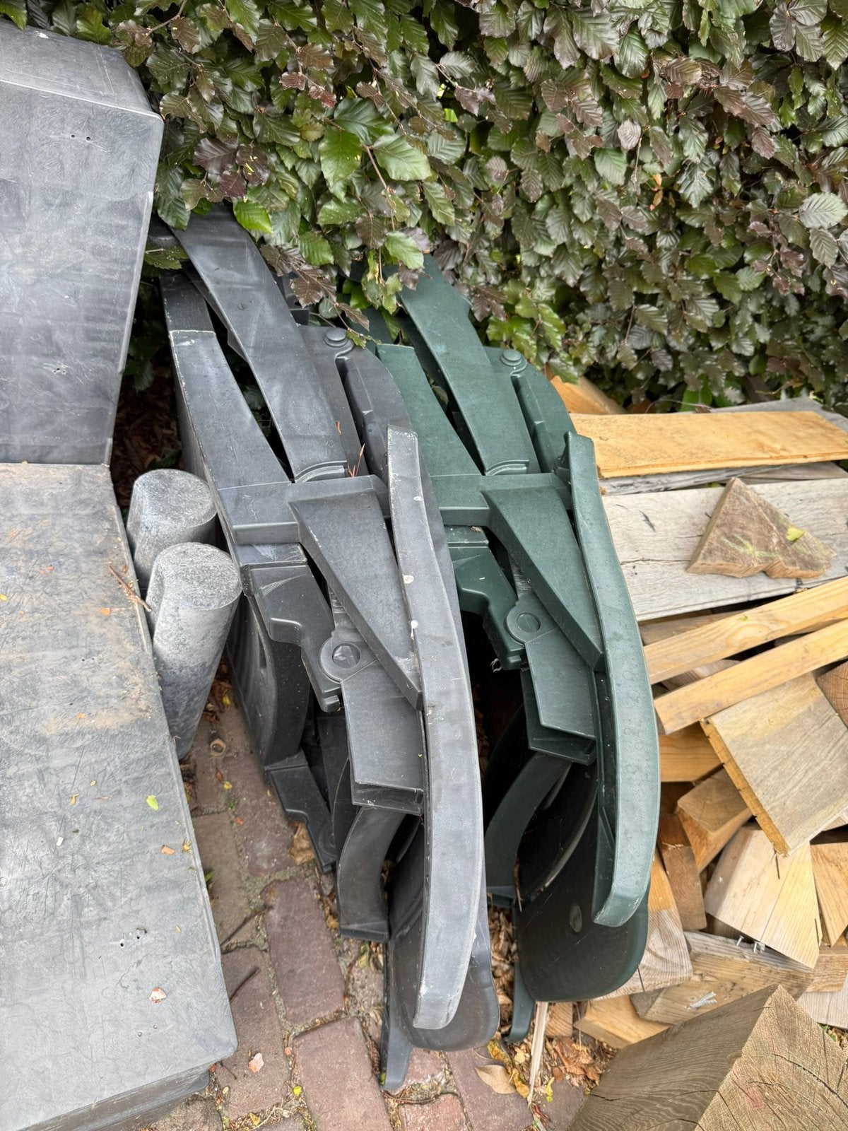 2 stuks Hartman ligbedden met kussens, Tuin en Terras, Ophalen, Zo goed als nieuw, Kunststof