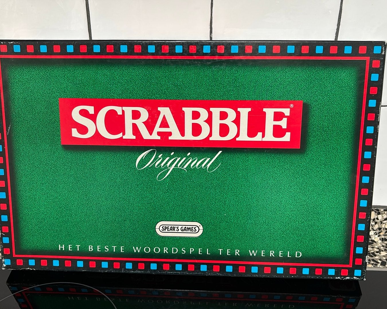 SCRABBLE ORGINAL COMPLEET, Ophalen of Verzenden, Zo goed als nieuw