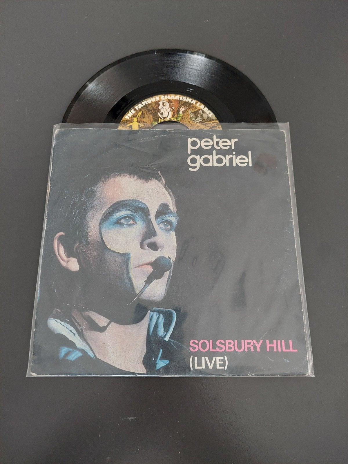 Peter Gabriel solsbury hill, Ophalen of Verzenden, Gebruikt, 7 inch
