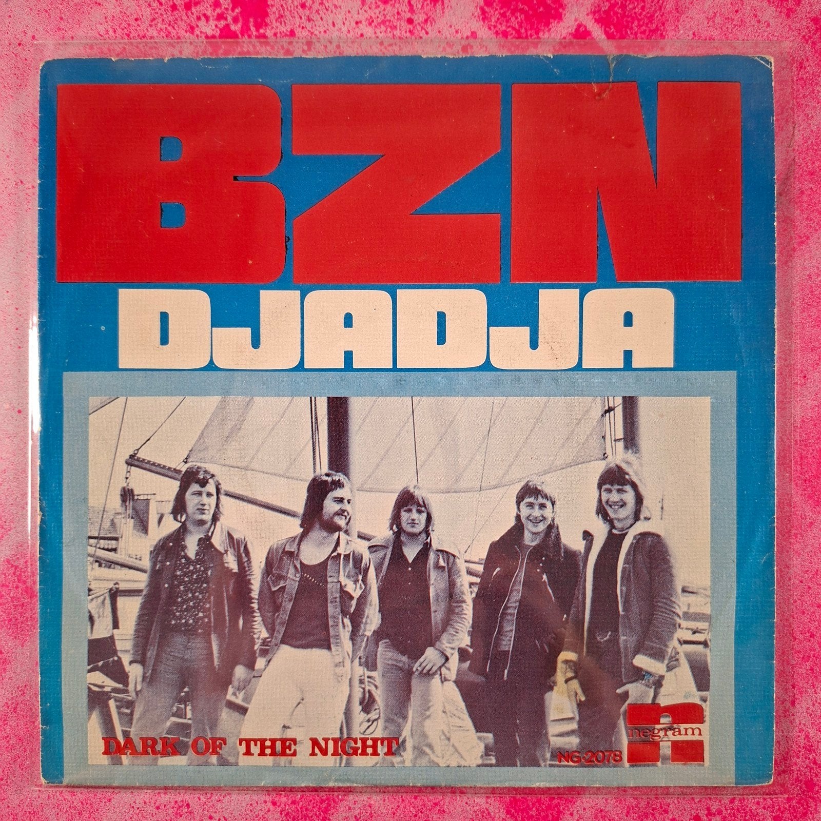 BZN Djadja single, Gebruikt, 7 inch, Ophalen of Verzenden, Overige typen
