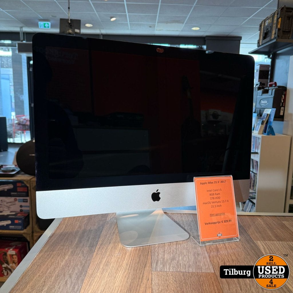 Apple iMac 21.5 Inch 2017 I5 8GB Ram 1TB HDD | Nette staat m, Computers en Software, Apple Desktops, Apple, Gebruikt, Support@apple.com