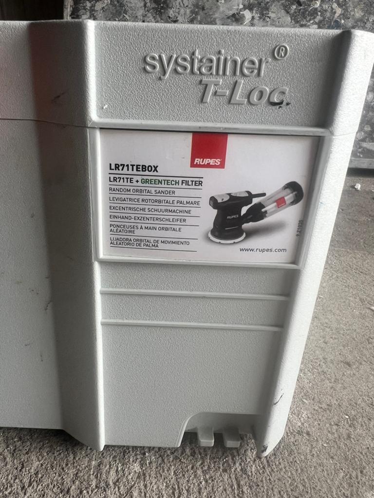 Rupes LR 71TE met box, Ophalen, Nieuw, 1200 watt of meer, Excentrische schuurmachine