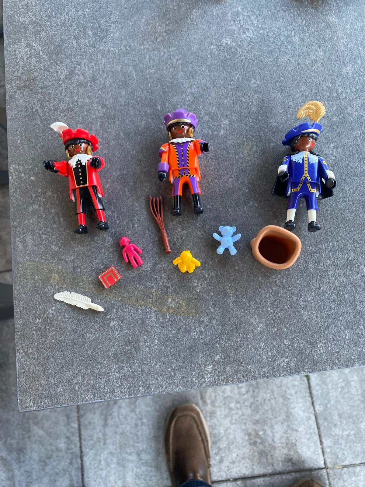 Playmobil Sinterklaas en Pieten set met accessoires, Fantasy, Zo goed als nieuw, Figuren, Complete set