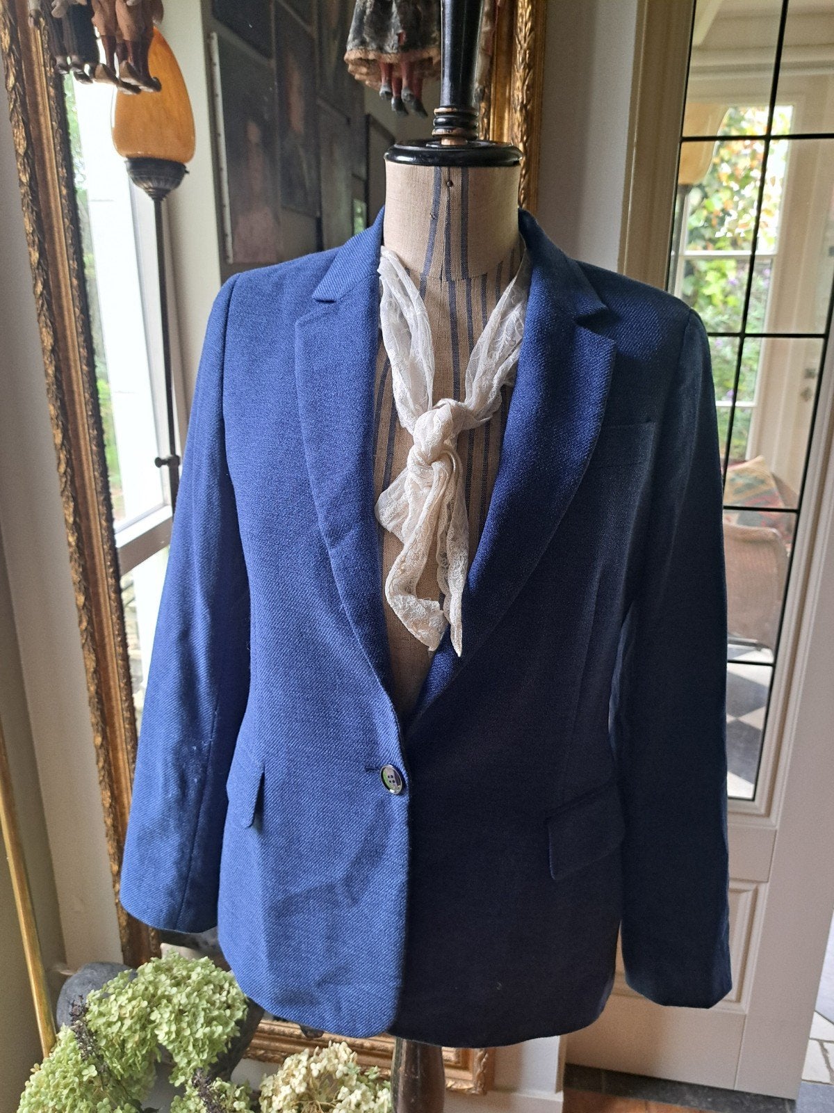 korenblauw jasje Reiss 36/38, Reiss, Blauw, Ophalen of Verzenden, Maat 36 (S)