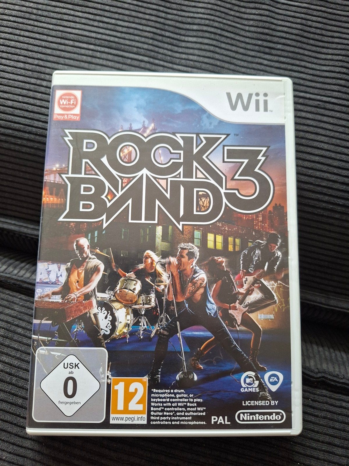Rock Band 3 voor Wii - Muziekgame met veel nummers, Spelcomputers en Games, Muziek, Gebruikt, Eén computer, Ophalen of Verzenden
