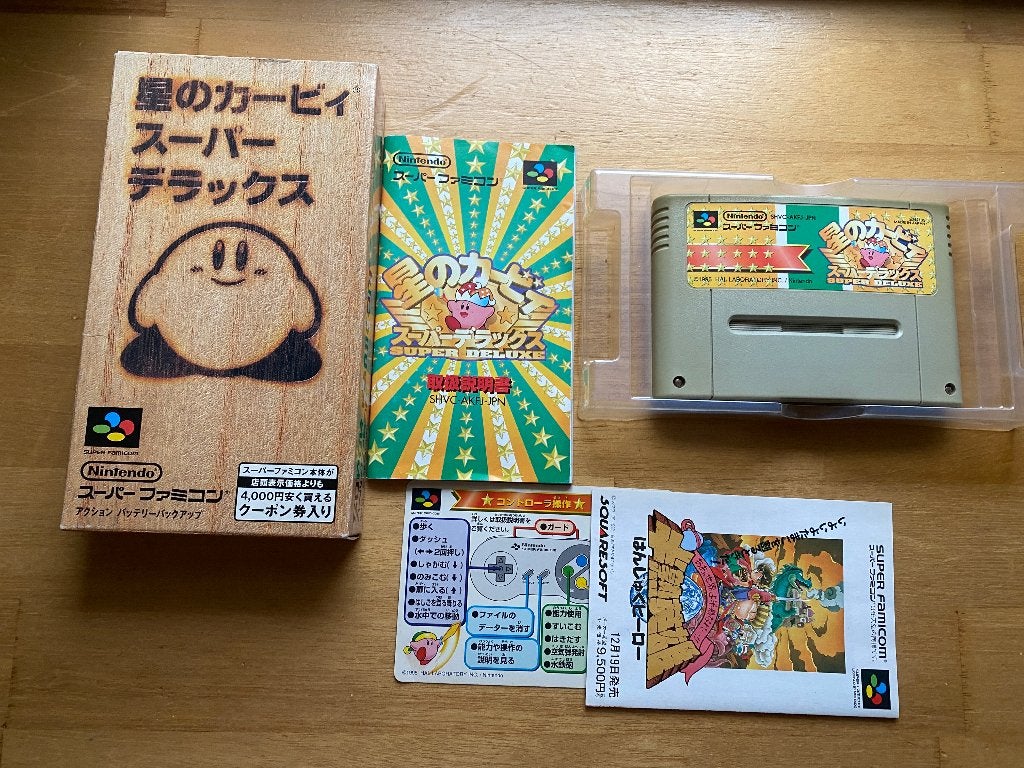 Kirby super star super famicom, Spelcomputers en Games, Games | Nintendo Super NES, Zo goed als nieuw, 1 speler, Vanaf 3 jaar