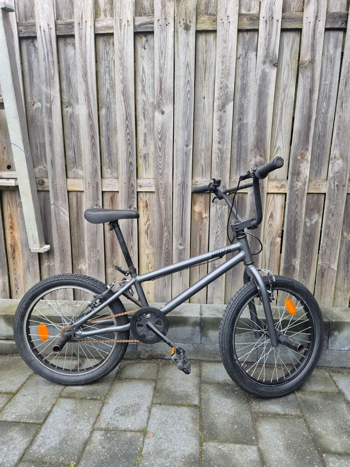 BMX-fiets WIPE 100 20 inch voor kinderen (8-14 jaar), Fietsen en Brommers, Fietsen | Crossfietsen en BMX, Ophalen, Staal, WIPE