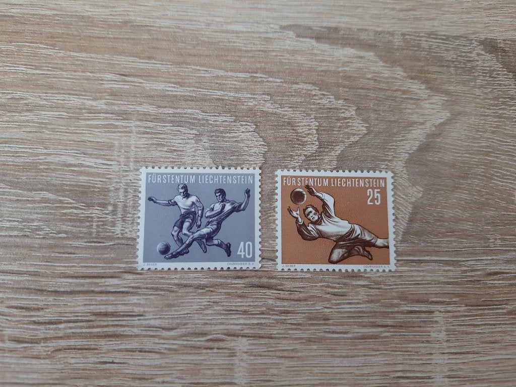 Liechtenstein (sport), Verzenden, Overige landen, Postfris