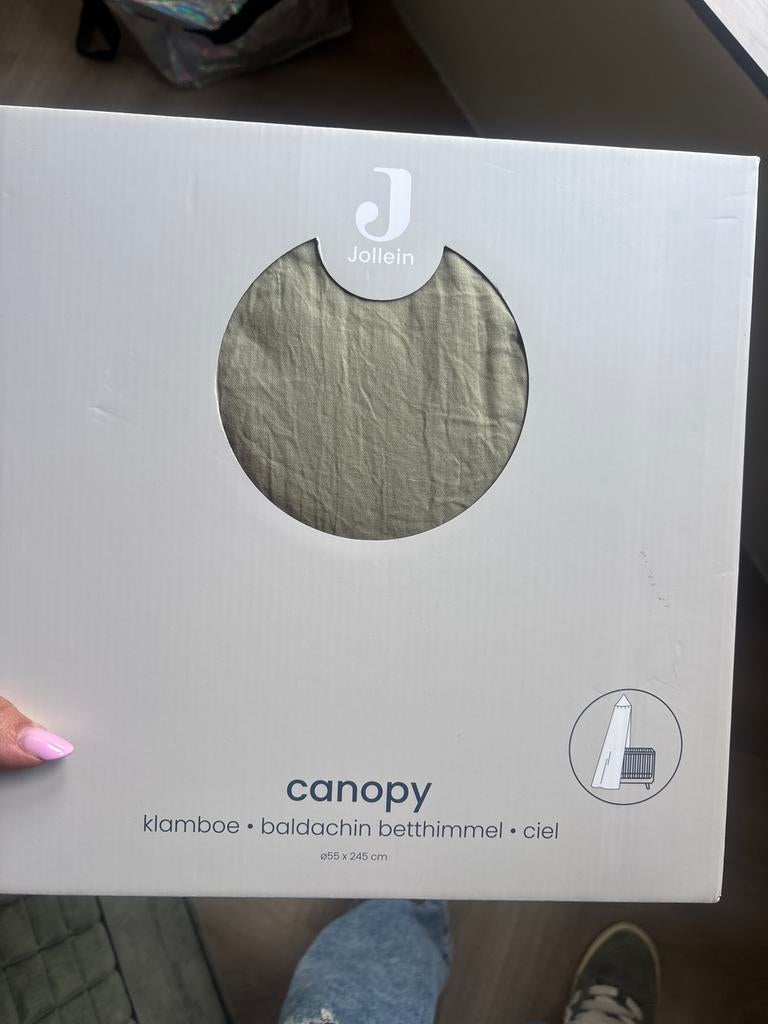 Nieuwe Jollein klamboe olive - Ongeopend in doos, Ophalen of Verzenden, Nieuw
