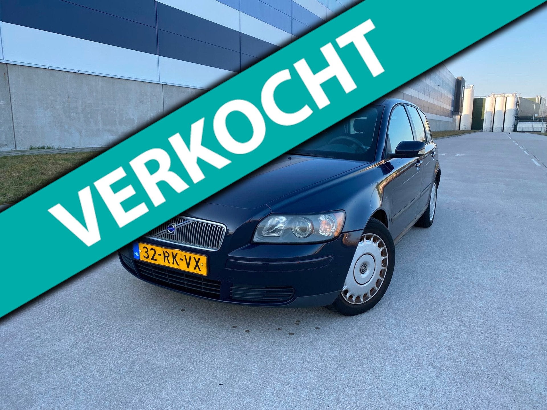 Volvo V50 2.4 AUTOMAAT/NAP/CLIMA/APK, Gebruikt, 700 kg, Blauw, 2435 cc