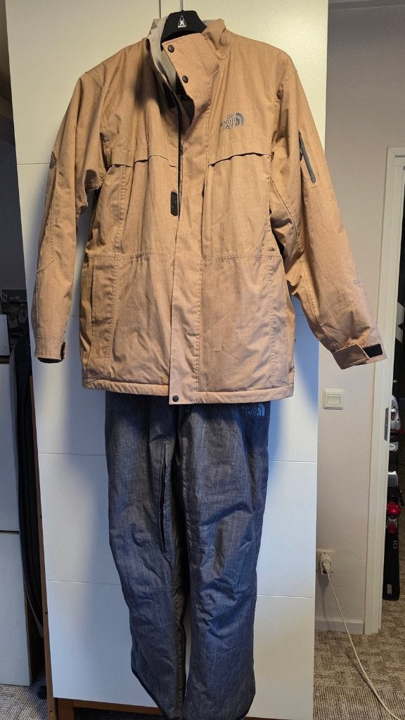 The North Face ski-jas en -broek set (maat 54, XL), Ophalen, Maat 52/54 (L), Zo goed als nieuw, The North Face