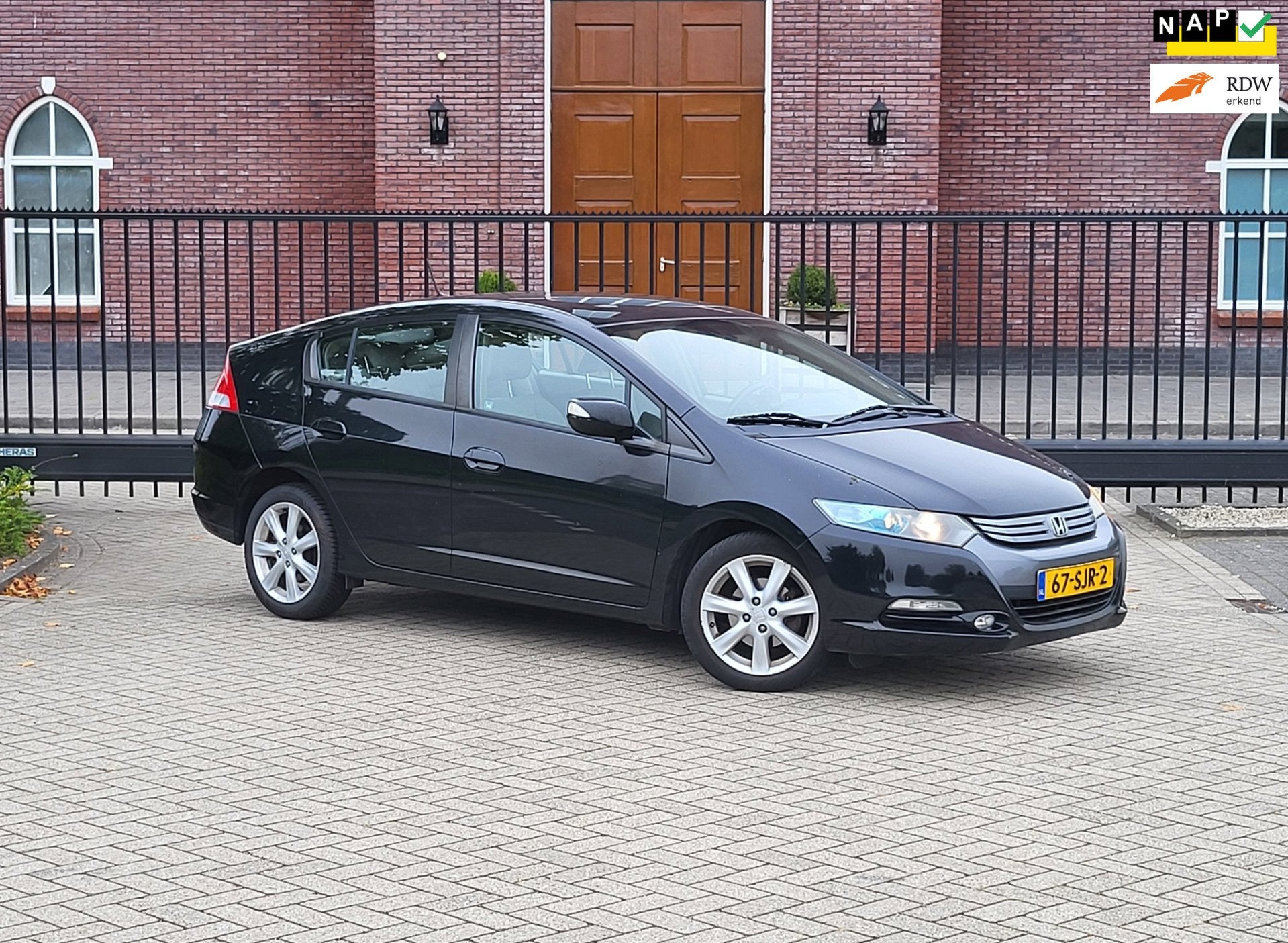 Honda Insight Hybride1.3 Business Mode / 1e Eigenaar / Autom, Gebruikt, 4 cilinders, Xenon verlichting, Zwart