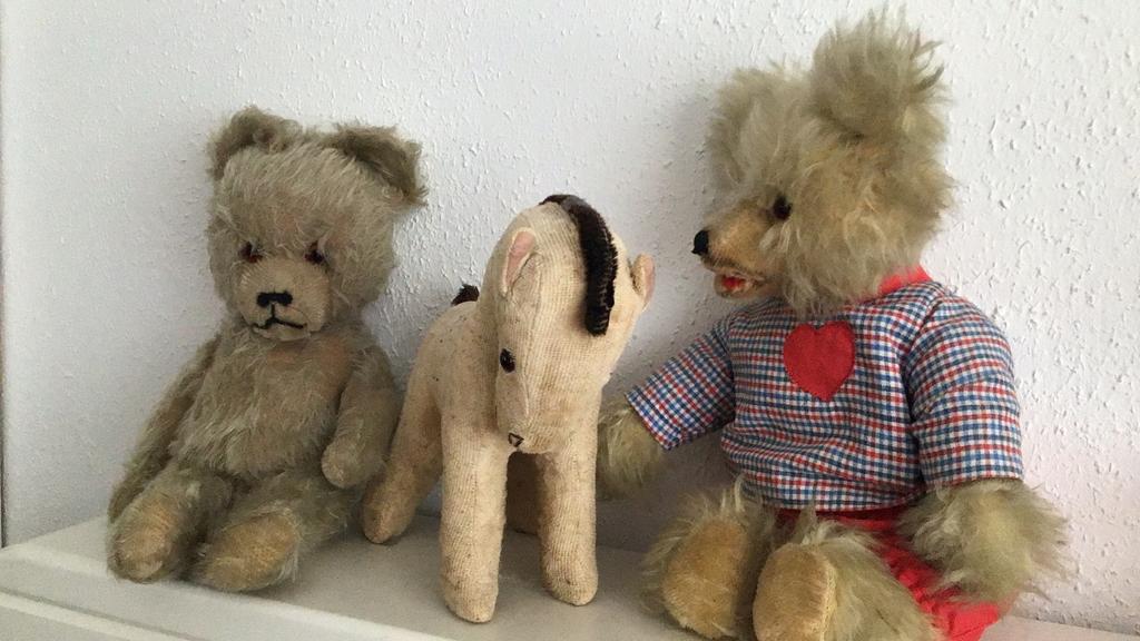 2 lieve oude beren en paardje zoeken nieuw thuis, Ophalen of Verzenden