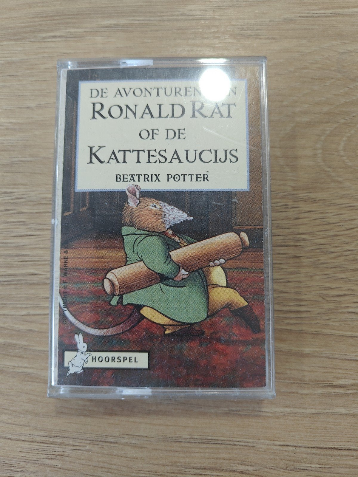 De Avonturen van Ronald Rat of de Kattesaucijs - Hoorspel, Cd's en Dvd's, Gebruikt, Kinderen en Jeugd, 1 bandje, Ophalen of Verzenden