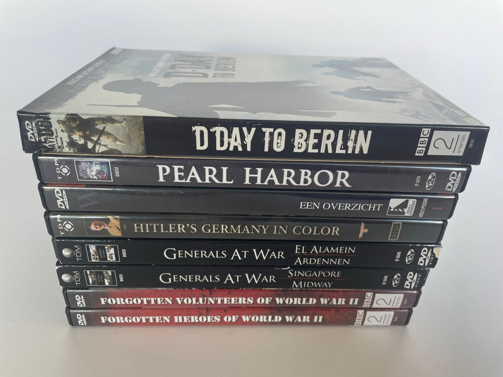 WOII Documentaire DVD'S - D-Day, Pearl Harbor, Hitler, Oorlog of Misdaad, Boxset, Ophalen of Verzenden, Zo goed als nieuw
