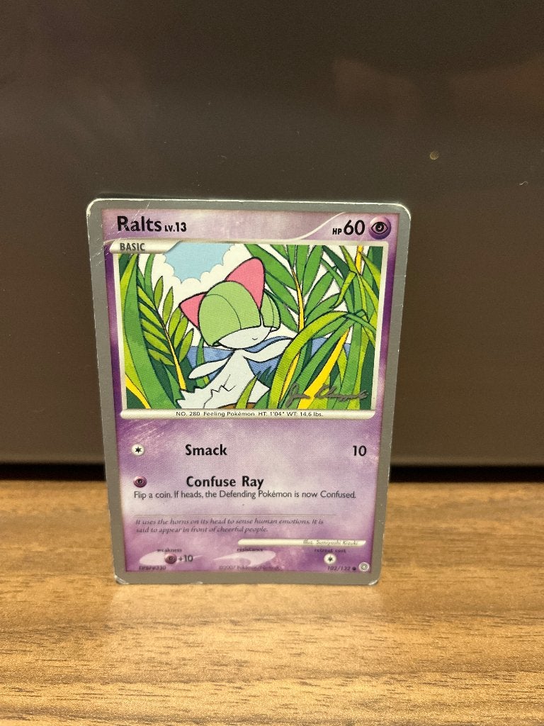 Pokemon World Championships 2008 kaart - Ralts LV.13, Ophalen, Gebruikt, Losse kaart