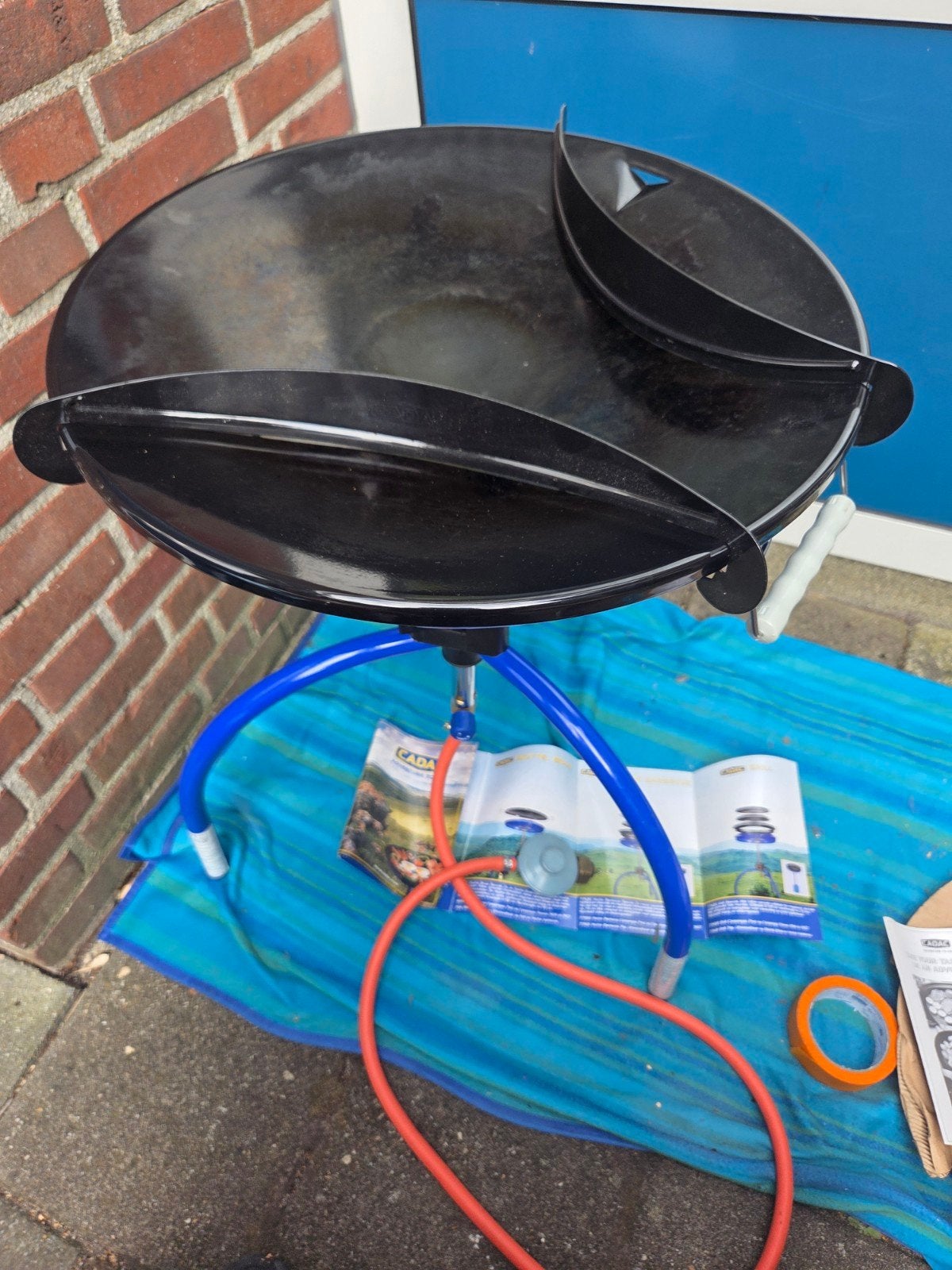 Skottelbraai 50 cm  (zonder gasfles), Ophalen, Gebruikt, Cadac