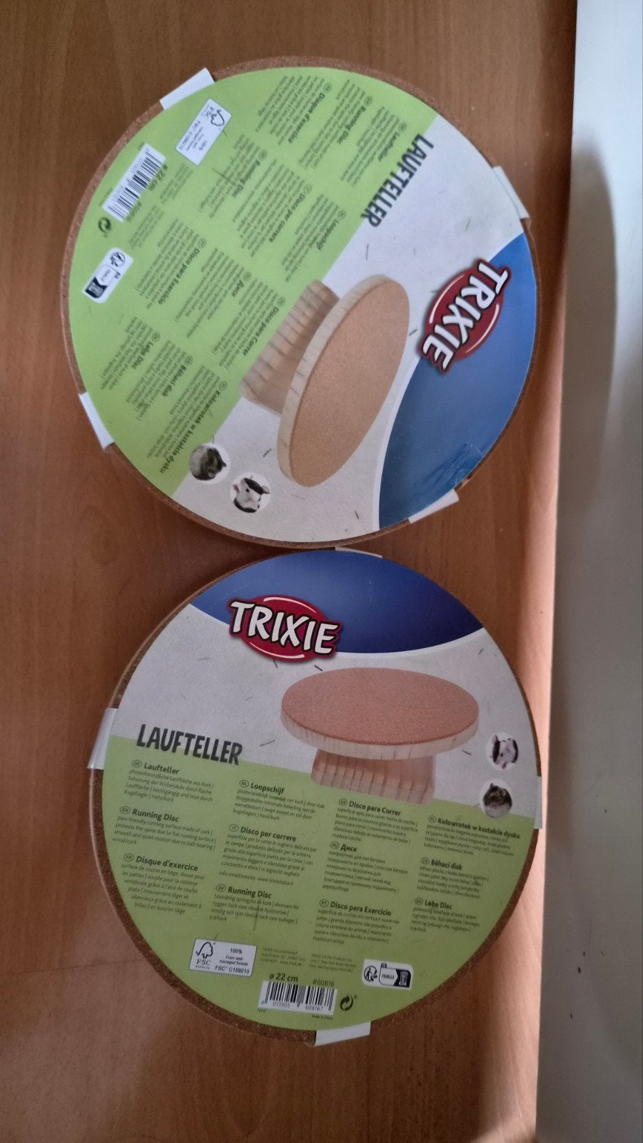 2x trixie loopschijf 22cm (nieuw), Ophalen of Verzenden, Nieuw