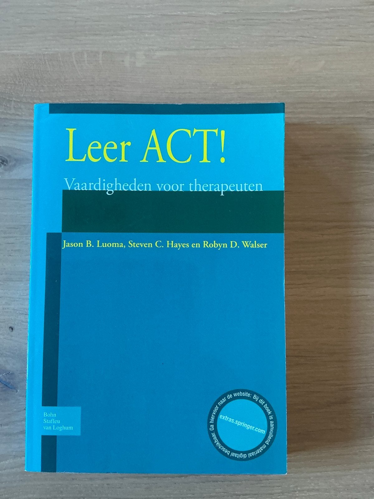 Leer ACT! Vaardigheden voor therapeuten - Zo goed als nieuw, Boeken, Ophalen of Verzenden, Gamma, Zo goed als nieuw, WO