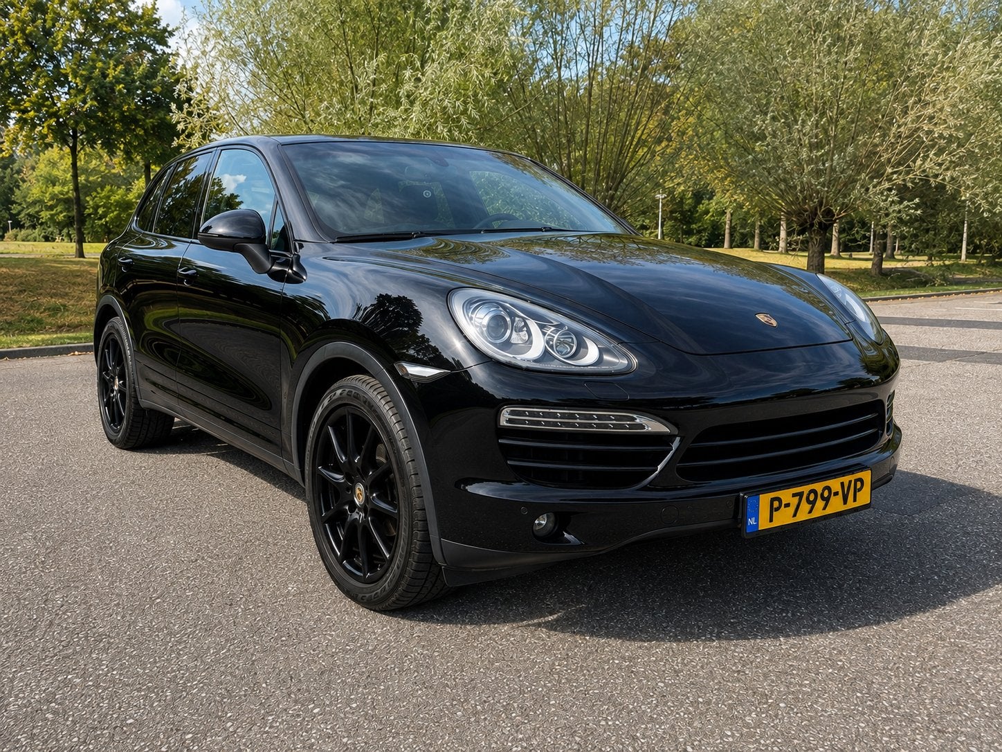 Porsche Cayenne 3.0 V6 Diesel| APK 05-2027 |Goed onderhouden, Auto's, Automaat, Cayenne, 255 €/maand, Zwart