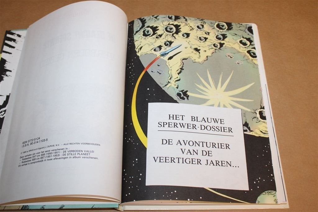 De Blauwe Sperwer Omnibus 1 Verboden Gebied — Sirius 1986 HC, Boeken, Eén stripboek, Ophalen of Verzenden, Gelezen