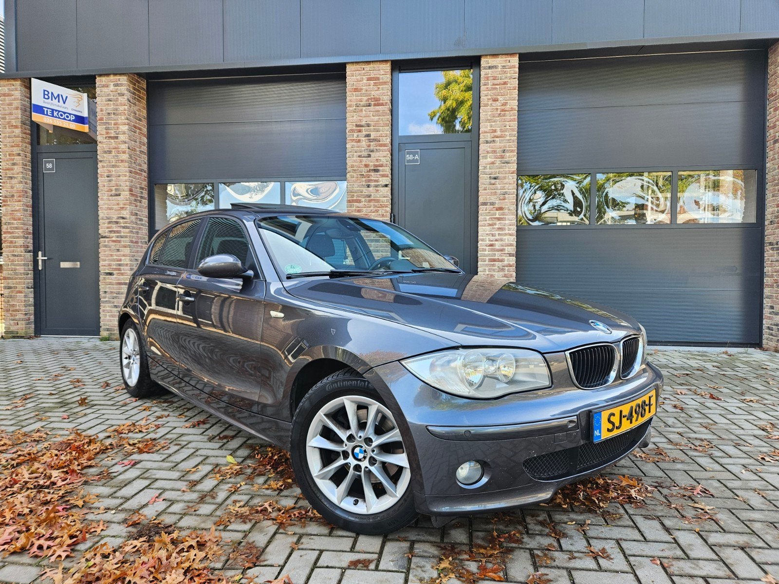 BMW 1-Serie 2.0 120I 2006 NWE APK!!, Auto's, 1995 cc, Zwart, 4 cilinders, 665 kg