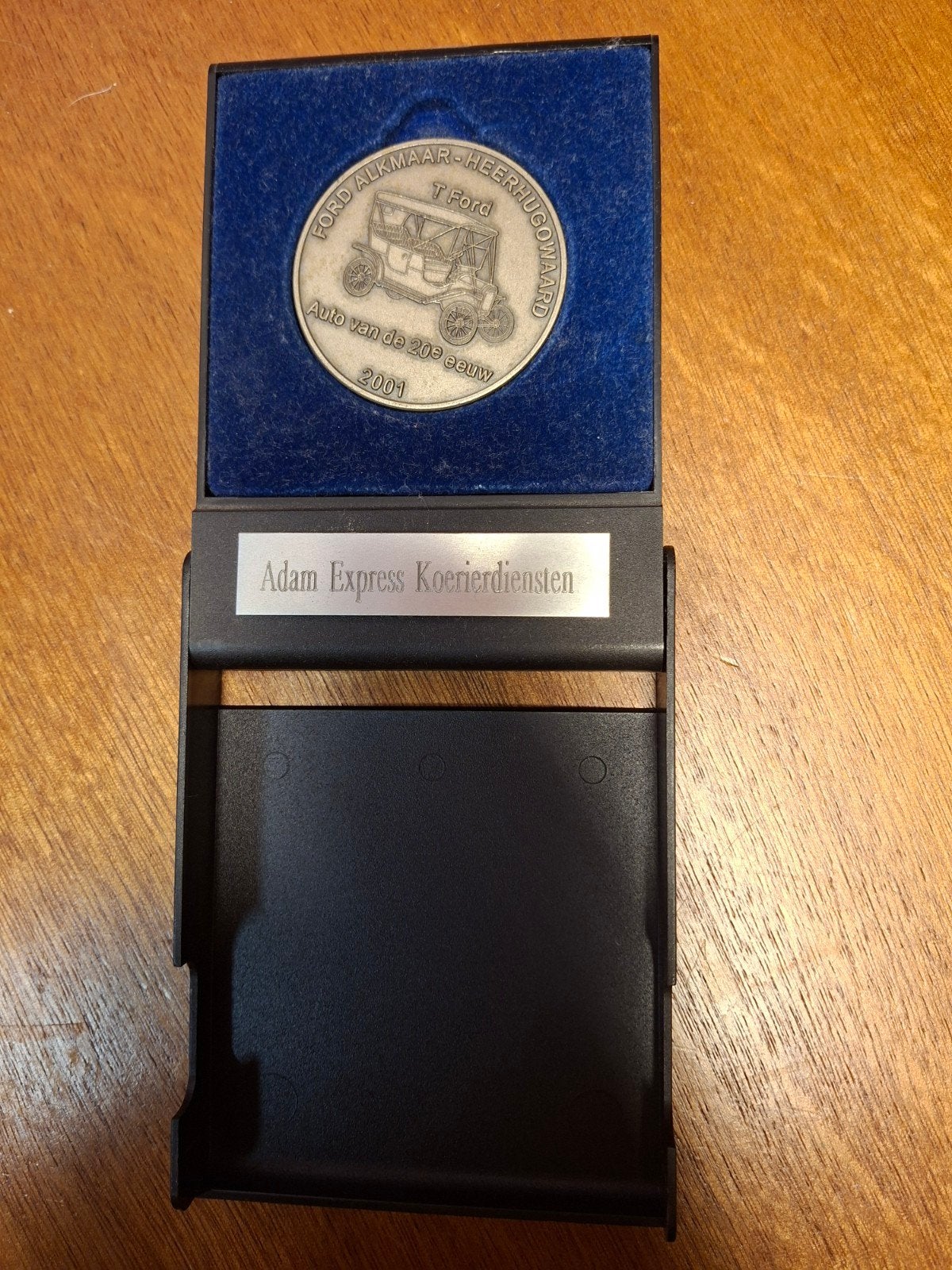 Ford T-Ford Medaille 2001 - Adam Express Koerierdiensten, Ophalen of Verzenden, Gebruikt, Auto's