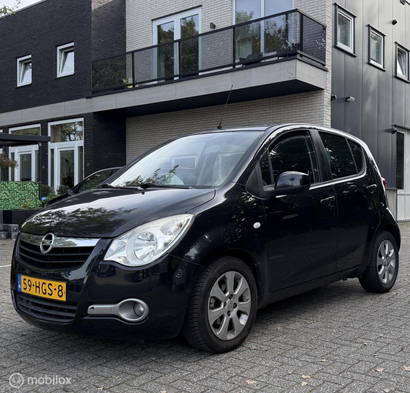 Opel Agila 1.2 Enjoy Ruim apk Airco Hoge instap Inruilkoopje, Auto's, Voorwielaandrijving, 86 pk, 4 cilinders, 965 kg