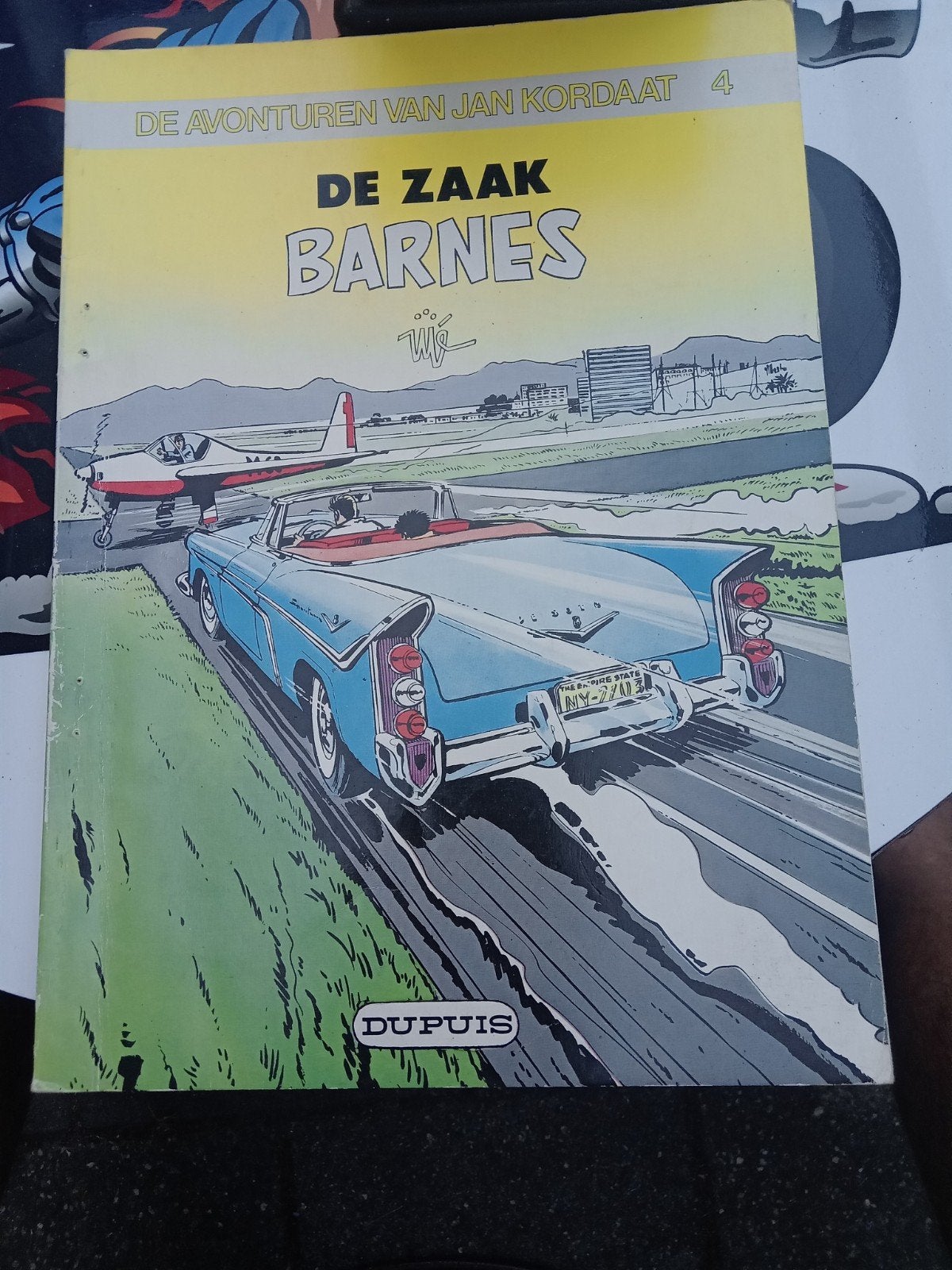 De Zaak Barnes - De Avonturen van Jan Kordaat 4, Boeken, Gelezen, Eén stripboek, Ophalen of Verzenden, Jijé