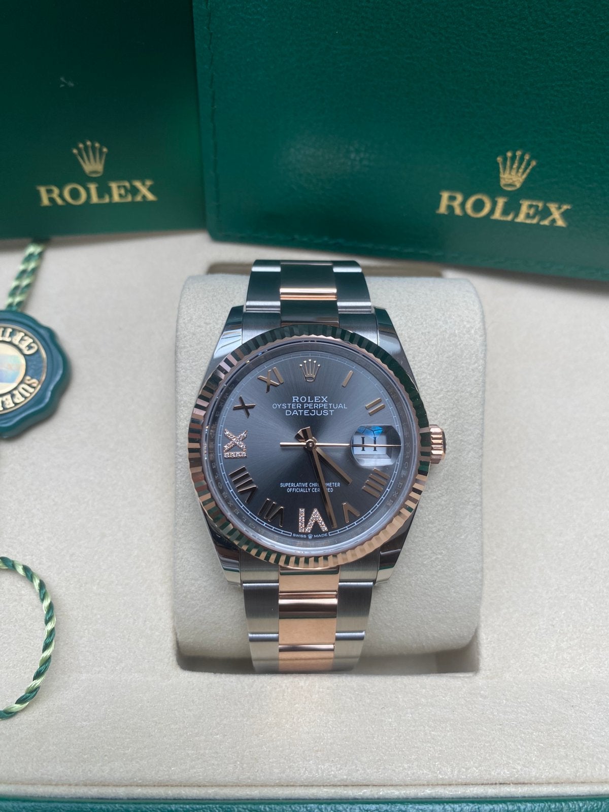 Rolex date just 36mm 126231, Rolex, Polshorloge, Nieuw, Ophalen of Verzenden