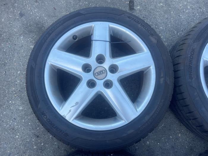 Sportvelgenset + banden van een Audi A6, Gebruikt, -, Verzenden, -