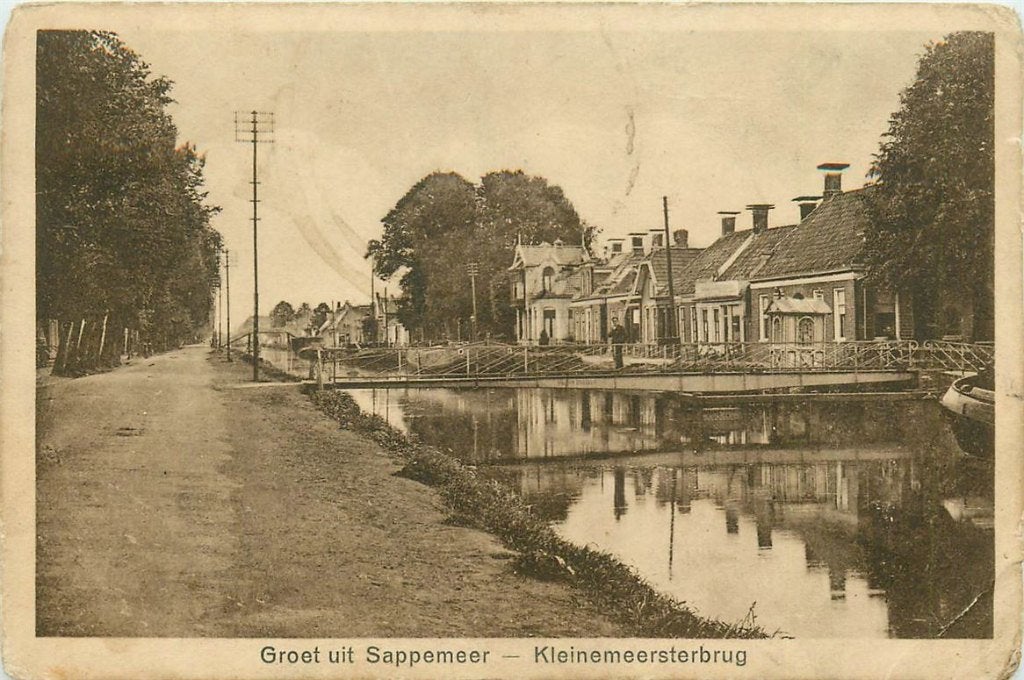 701-127-023 Sappemeer Kleinemeersterbrug, Verzenden, Voor 1920, Groningen