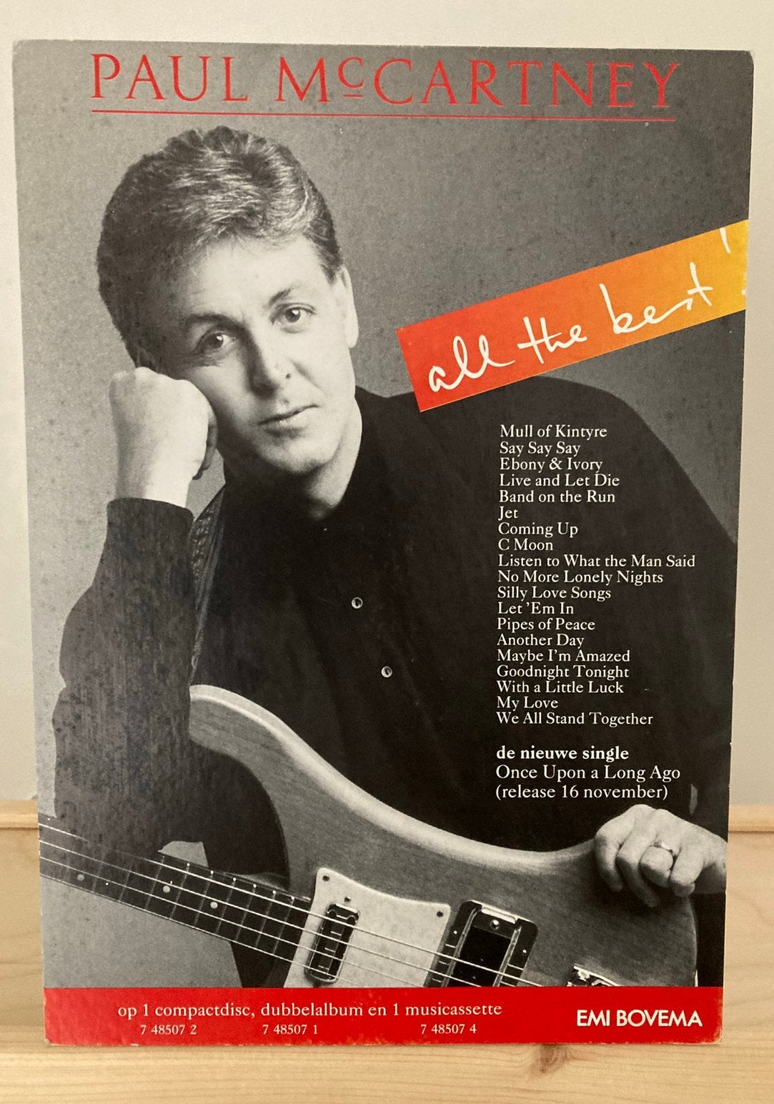 Paul McCartney winkeldisplay, Ophalen of Verzenden, Zo goed als nieuw, Gebruiksvoorwerp