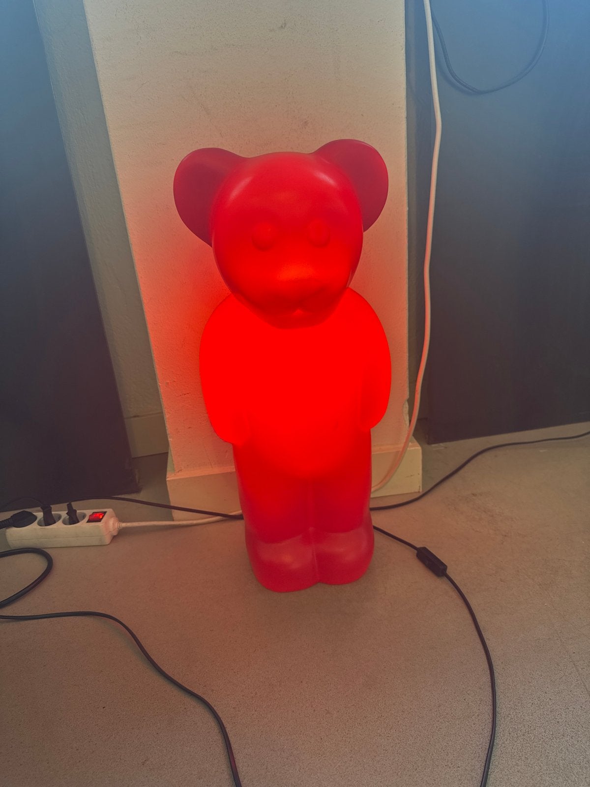 Originele Lumibear Deko Leuchte - Rode Beer Lamp, Ophalen of Verzenden