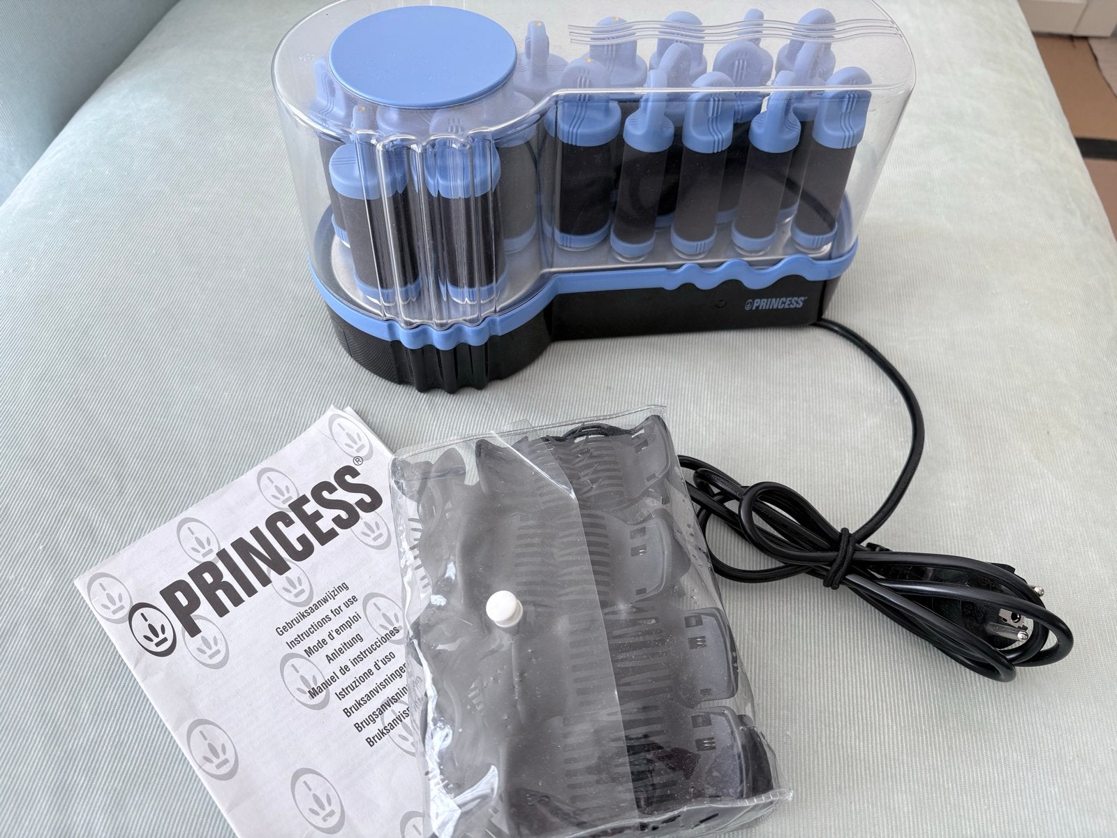 Princess Haarrollerset - Krulset met 20 rollers, Ophalen, Zo goed als nieuw, Krultang of Stijltang