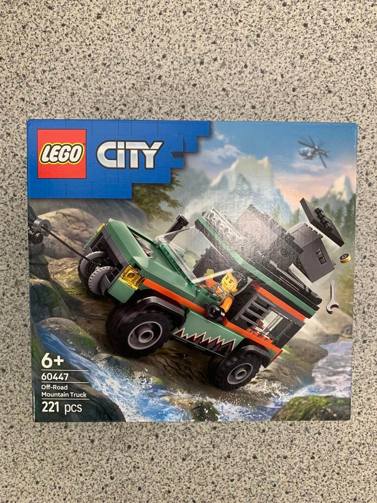 Lego city offroad mountain truck 60447, Kinderen en Baby's, Speelgoed | Duplo en Lego, Ophalen of Verzenden, Nieuw