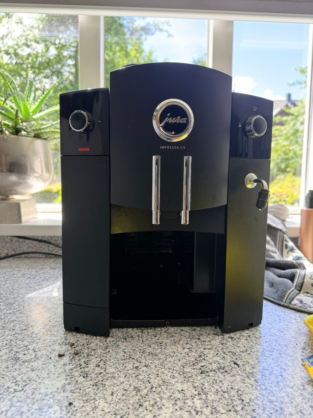 Jura c5 impressa, Ophalen, Zo goed als nieuw, Koffiemachine