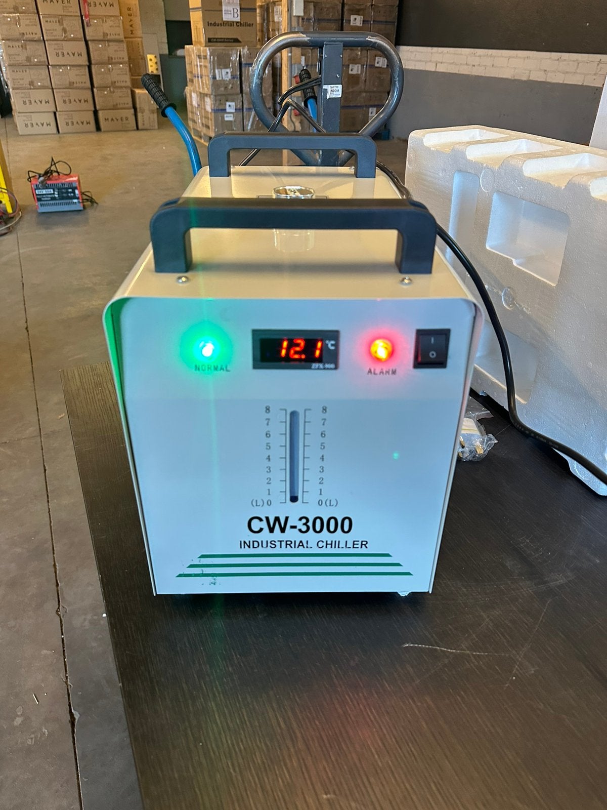 Originele Chiller CW-3000 Nieuw Model met Display, ., Nieuw, Ophalen of Verzenden, Cw 3000 chiller