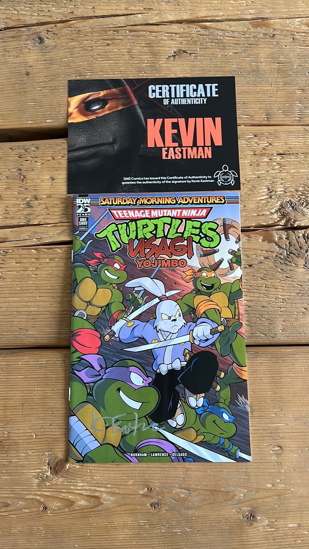TMNT Usagi Yojimbo Saturday Morning Adventures Kevin Eastman, Eén comic, Ophalen of Verzenden, Amerika